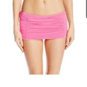 Coco Rave Pink Bikini Skirt ( M) NWOT